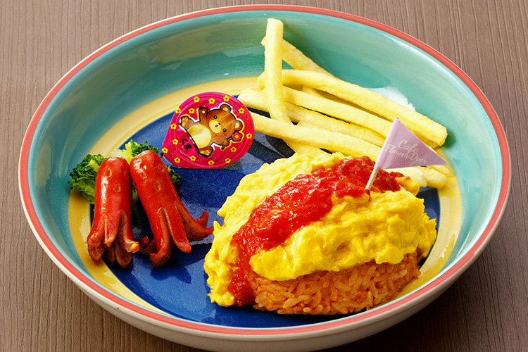 お子様とろーりオムライスセット 道の駅のとじま レストラン