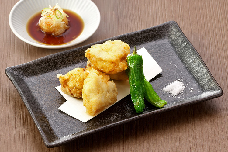 輪島ふぐの竜田揚げ定食 道の駅のとじま レストラン