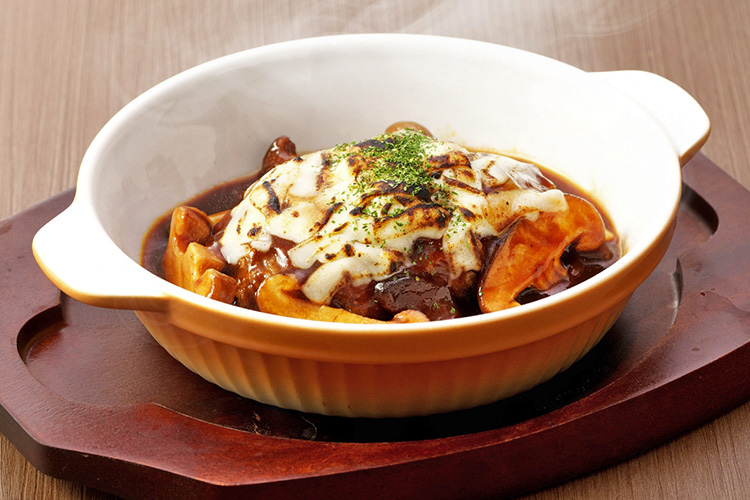 能登牛チーズハンバーグ定食 道の駅のとじま レストラン