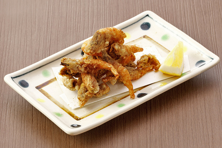 ガス海老の唐揚げ 道の駅のとじま レストラン