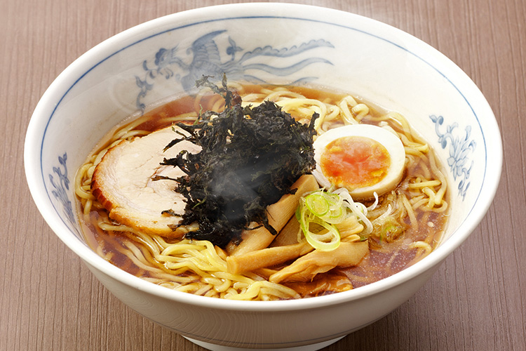 醤油ラーメン 道の駅のとじま レストラン